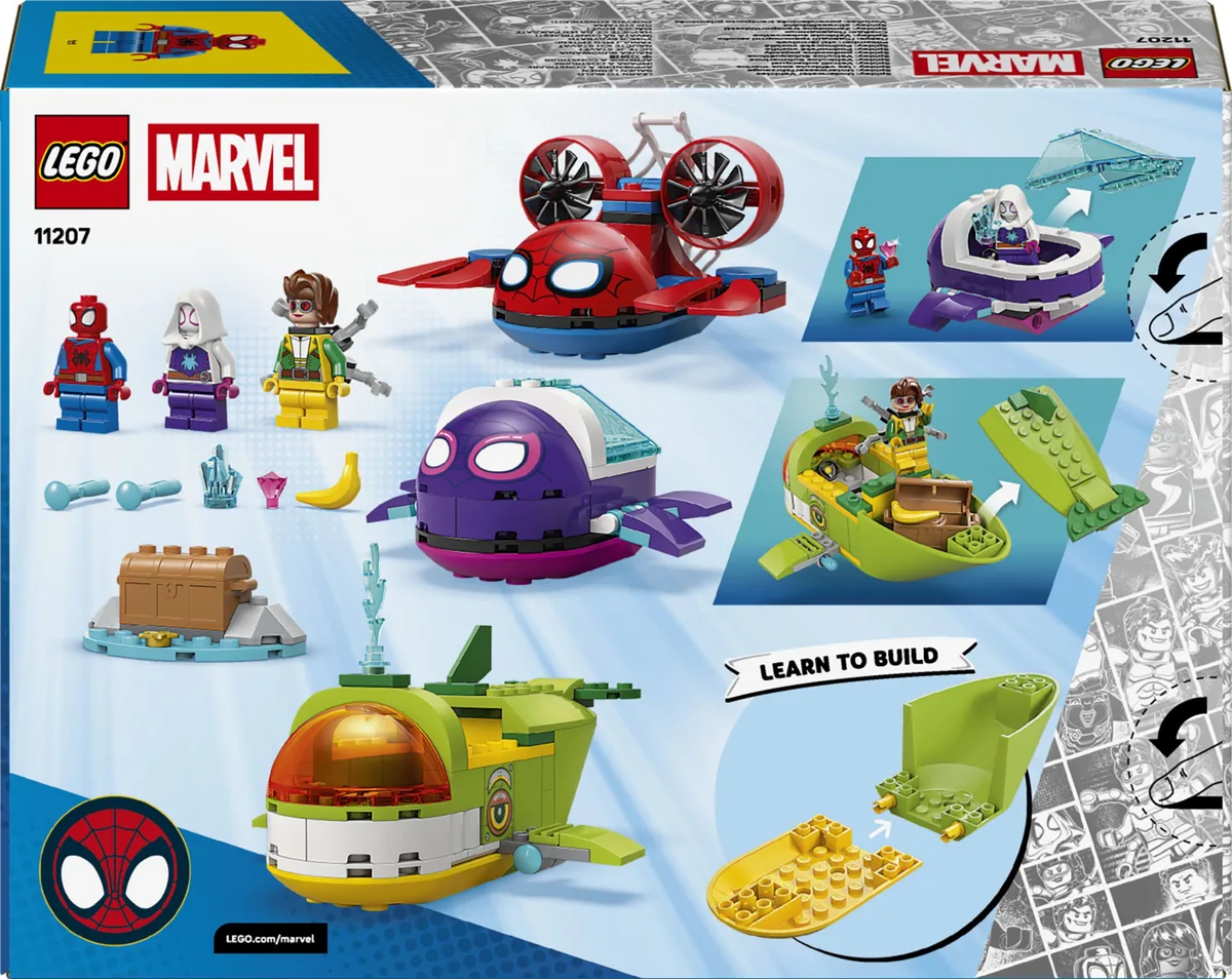 Конструктор LEGO Spidey Павук: Підводні транспортні засоби