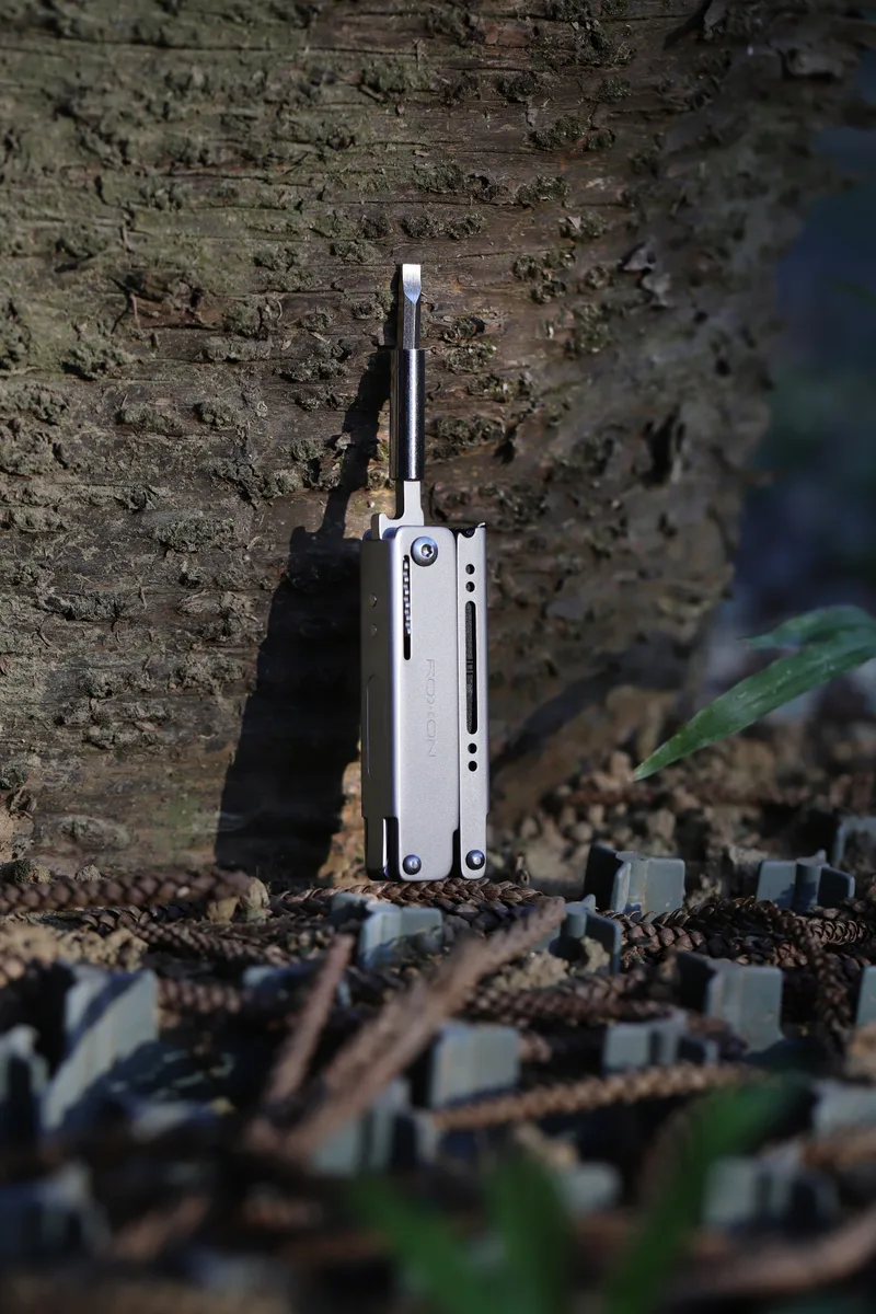 Міні мультитул Roxon 3Cr13 113х70 мм Сірий 13 функцій