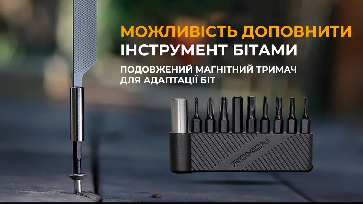 Міні мультитул Roxon 3Cr13 113х70 мм Сірий 13 функцій