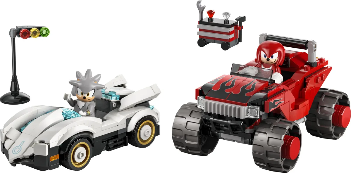 Конструктор LEGO Sonic Автомобіль Сільвера vs. монстр вантажівки Наклза