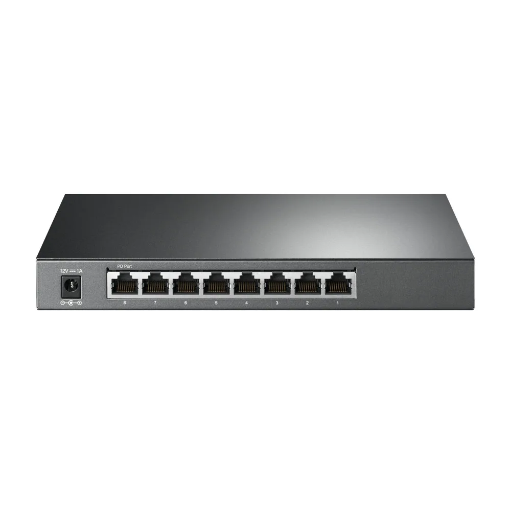 Коммутатор TP-Link 8 портов RJ45 10/100/1000 Мбит/с WebSmart безвентиляторный