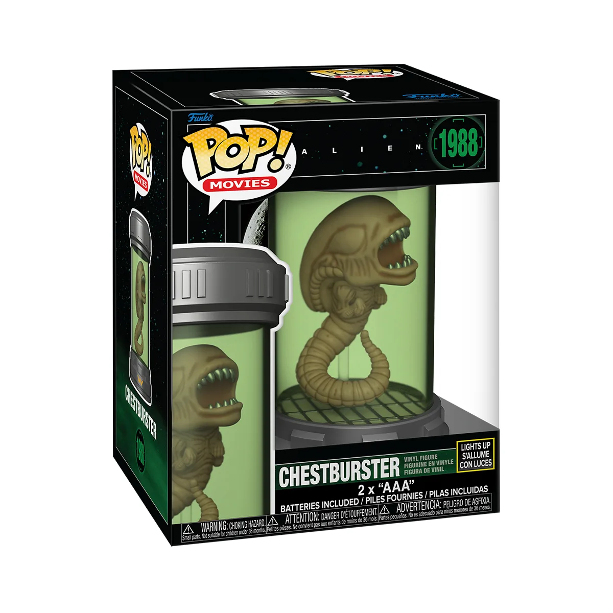 Ігрова фігурка Funko POP! вініл 16 см Ксеноморф світло
