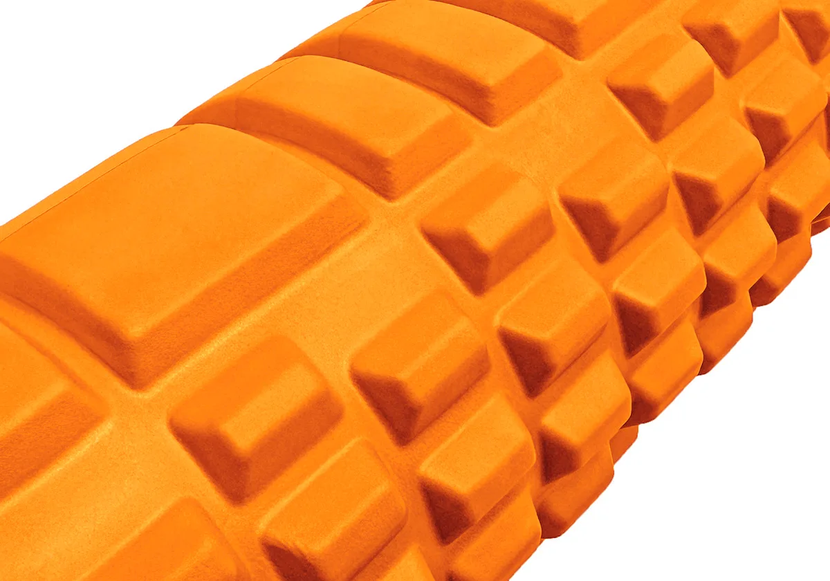 Масажний ролер EasyFit EVA 60 см оранжевий