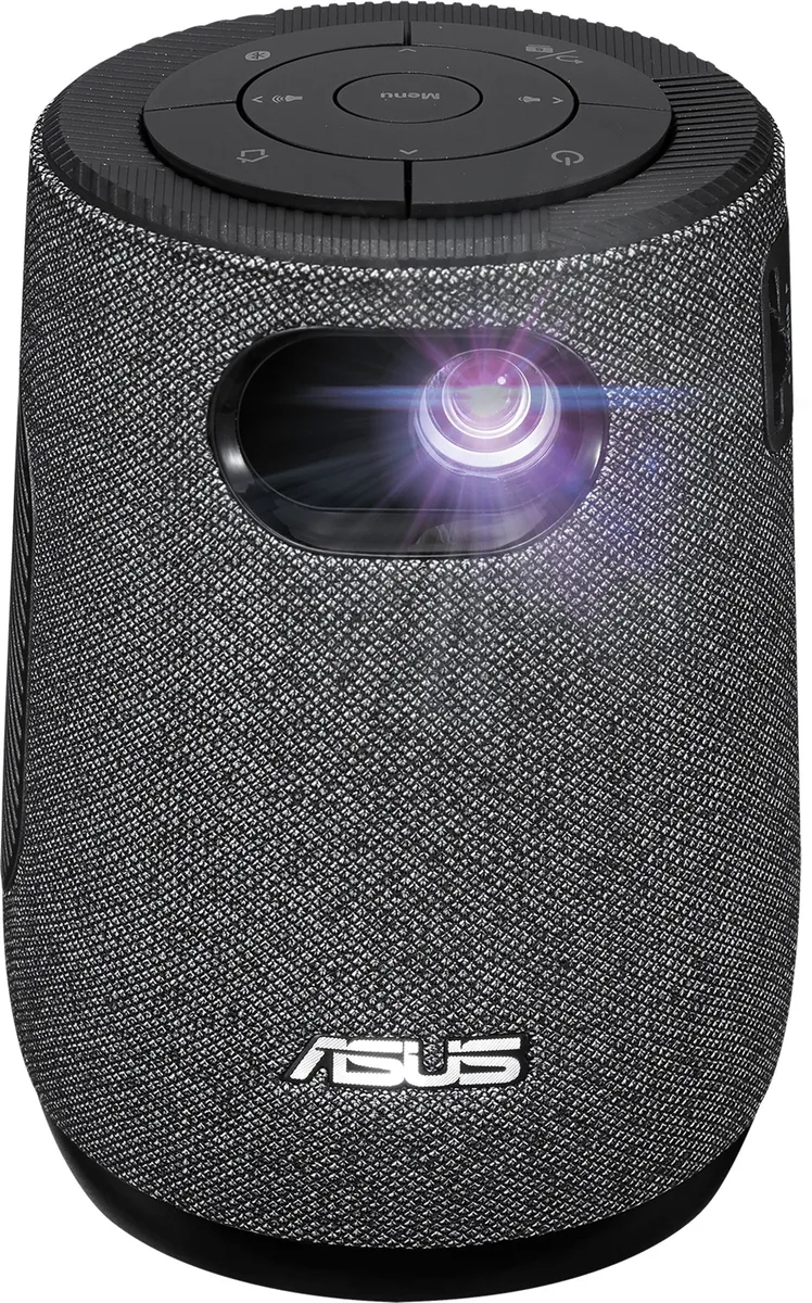 Проєктор портативний Asus ZenBeam LATTE L1 HD, 300 lm, LED, 1.2, WiFi, BT, Aptoide