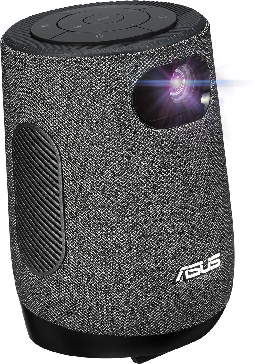 Проєктор портативний Asus ZenBeam LATTE L1 HD, 300 lm, LED, 1.2, WiFi, BT, Aptoide