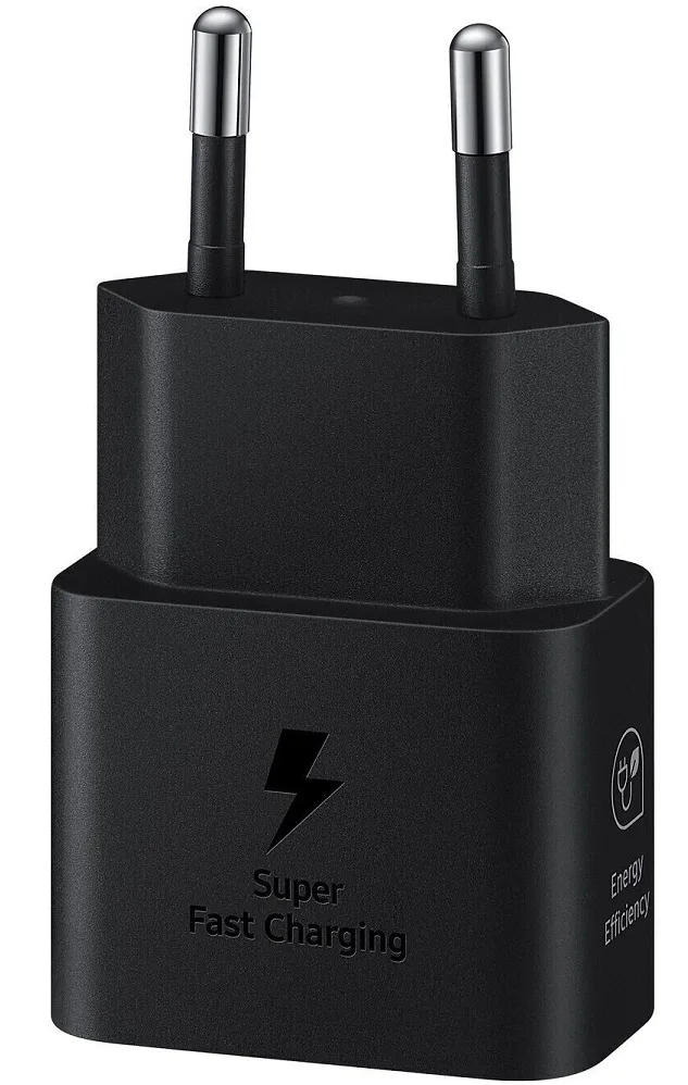 Мережевий зарядний пристрій Samsung 25 Вт USB Type-C чорний