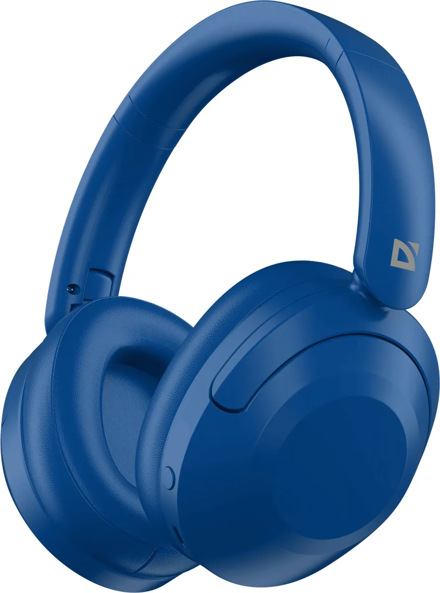 Гарнітура Defender Bluetooth повнорозмірна синя 40 мм