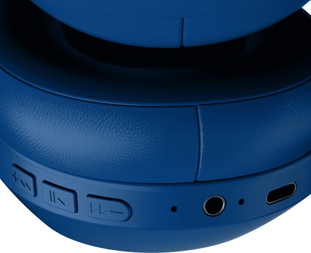 Гарнітура Defender Bluetooth повнорозмірна синя 40 мм
