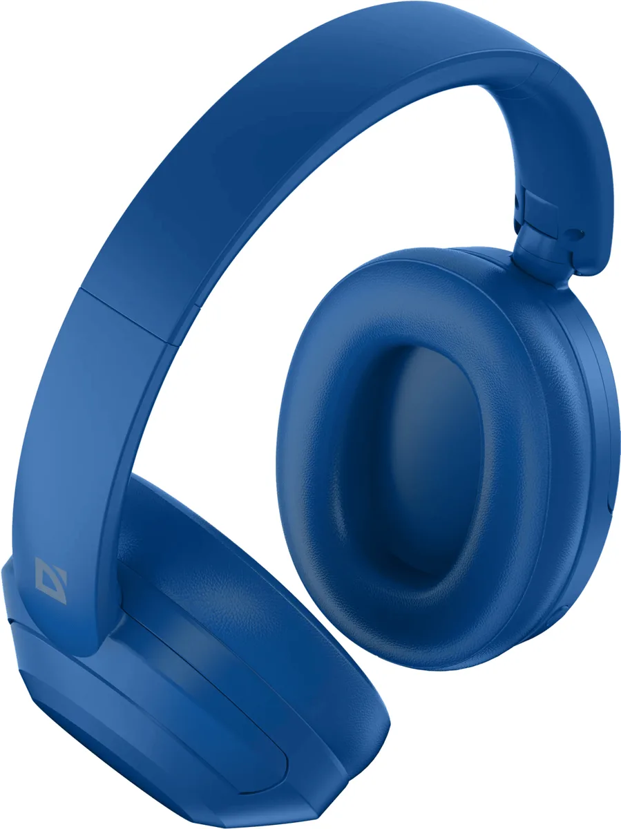 Гарнітура Defender Bluetooth повнорозмірна синя 40 мм