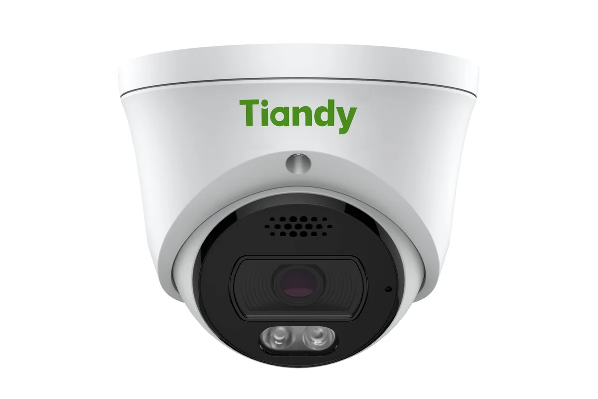 IP-камера Tiandy TC-C38XQ Spec:I3W/E/Y/2.8mm/V4.2, 8MP, EW, Color Maker Turret, 2.8mm, f/1.6, LED15m, IR30m, DC12V, PoE, IP66, Speaker
