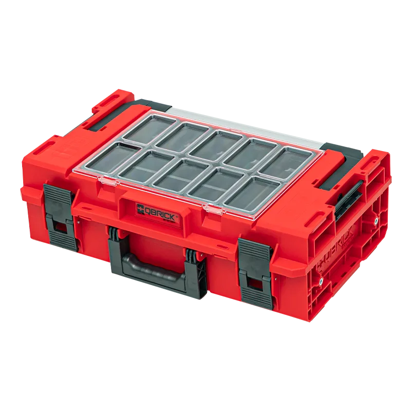 Ящик для інструментів Qbrick пластик 585х385х110 мм червоний