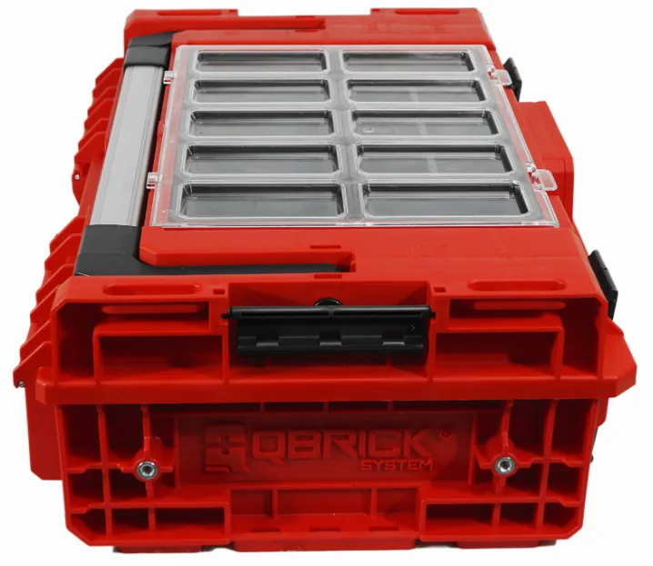 Ящик для інструментів Qbrick пластик 585х385х110 мм червоний