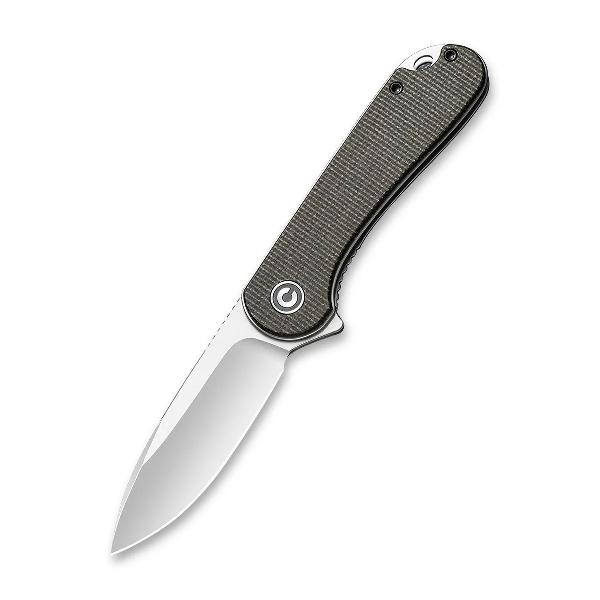 Ніж складаний кишеньковий Civivi D2 75 мм Micarta темно-зелений