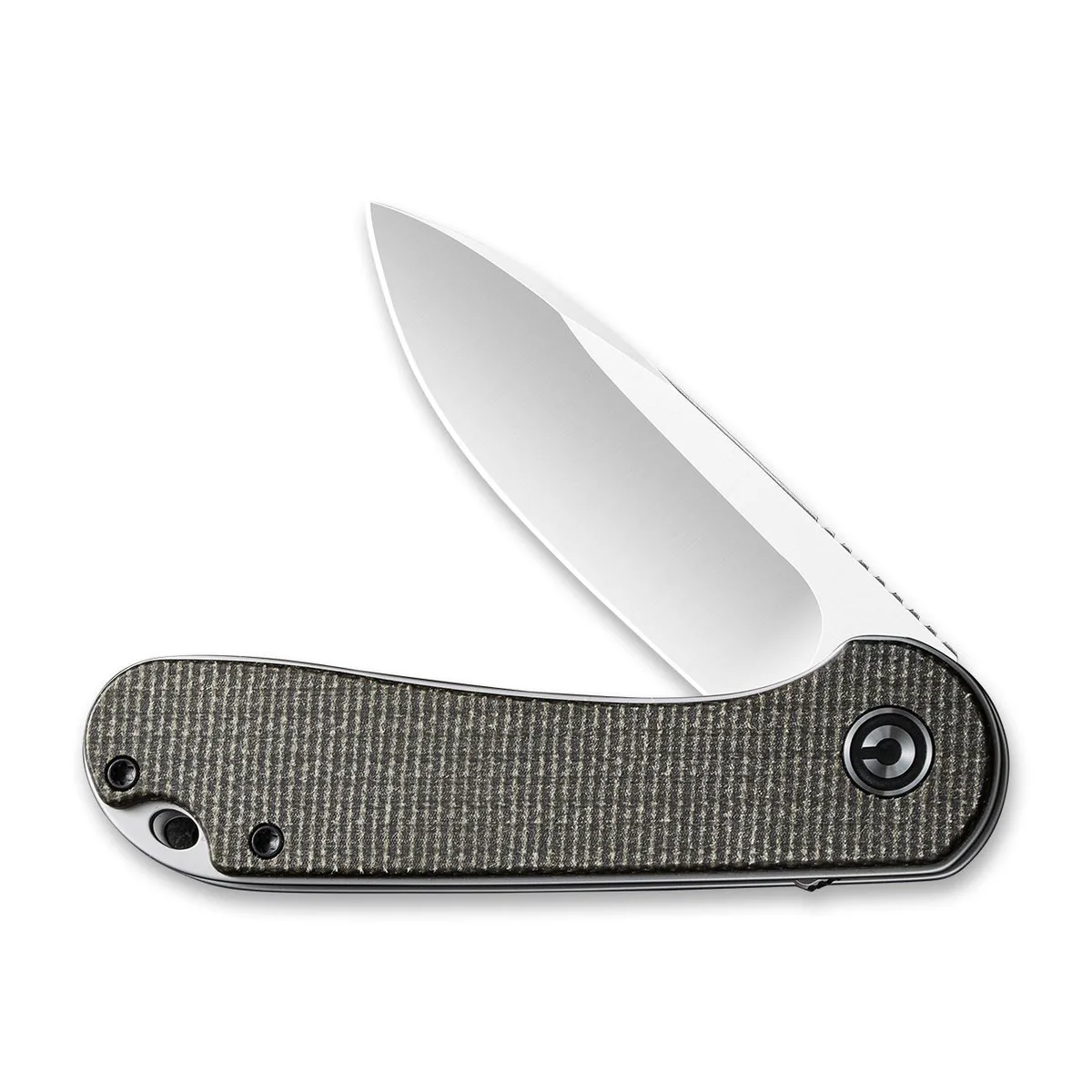 Нож складной карманный Civivi D2 75 мм Micarta темно-зеленый