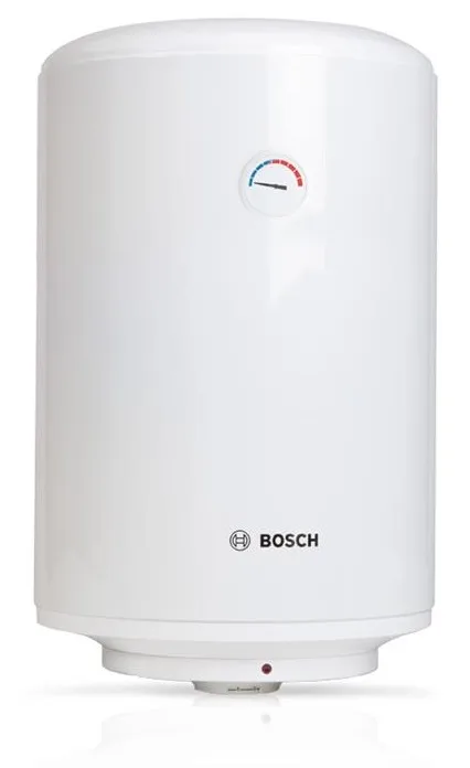 Електричний водонагрівач BOSCH круглої форми Tronic 2000, об'ємом 80 літрів, потужністю 2 кВт, з механічним керуванням, клас енерг
