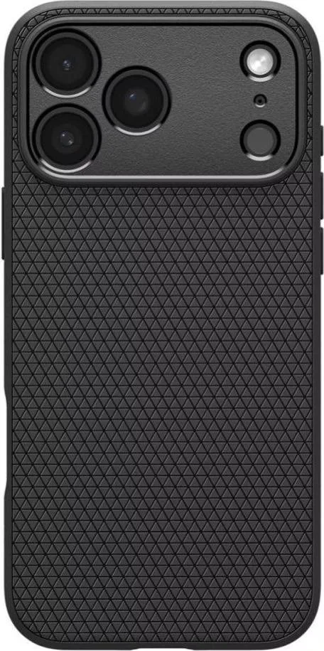 Чохол Spigen для iPhone 17 Pro Max, Liquid Air, Matte Black