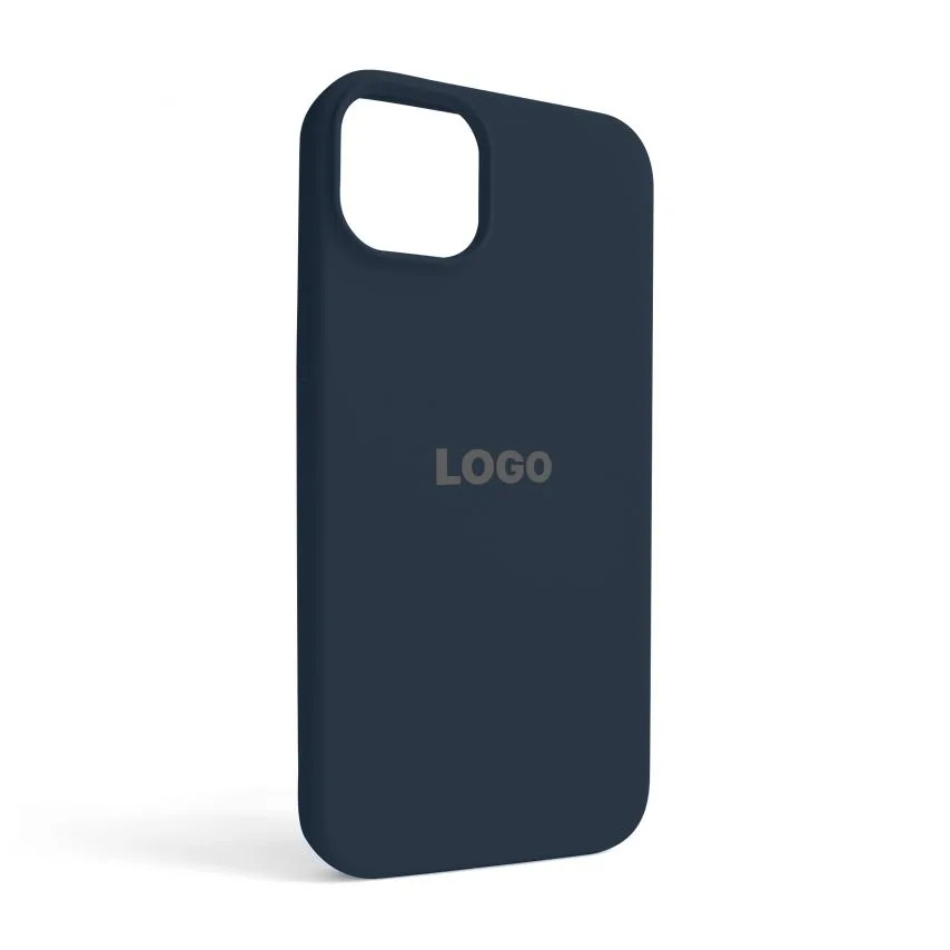 Чохол Silicone Case для Apple iPhone 14 Plus силіконовий синій