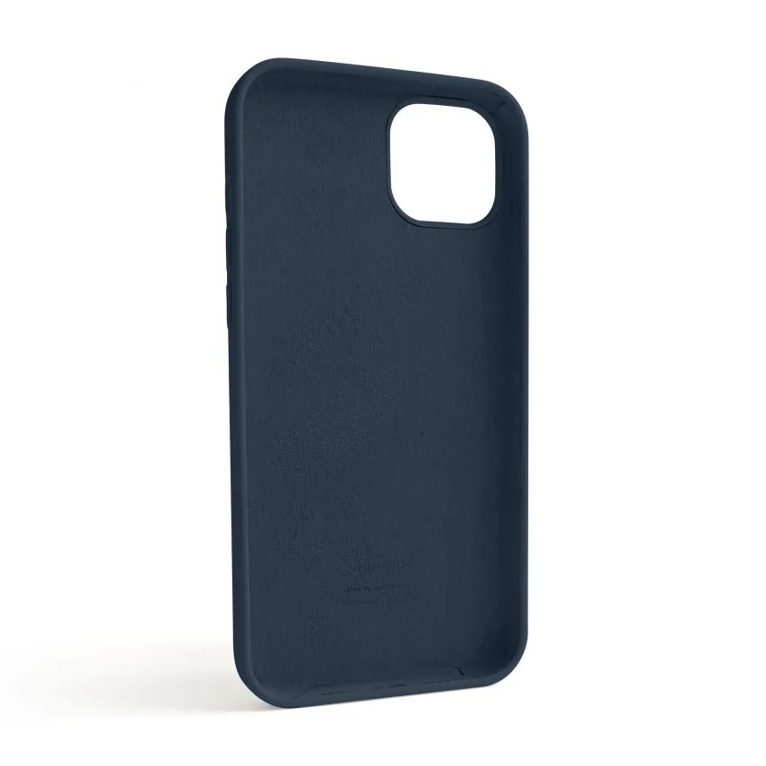 Чохол Silicone Case для Apple iPhone 14 Plus силіконовий синій