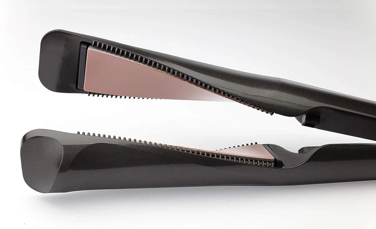 Випрямляч волосся Remington CurlStraight Confidence, 47 Вт, 5 температурних режимів (150-230°C), з дисплеєм, керамічним покриттям,