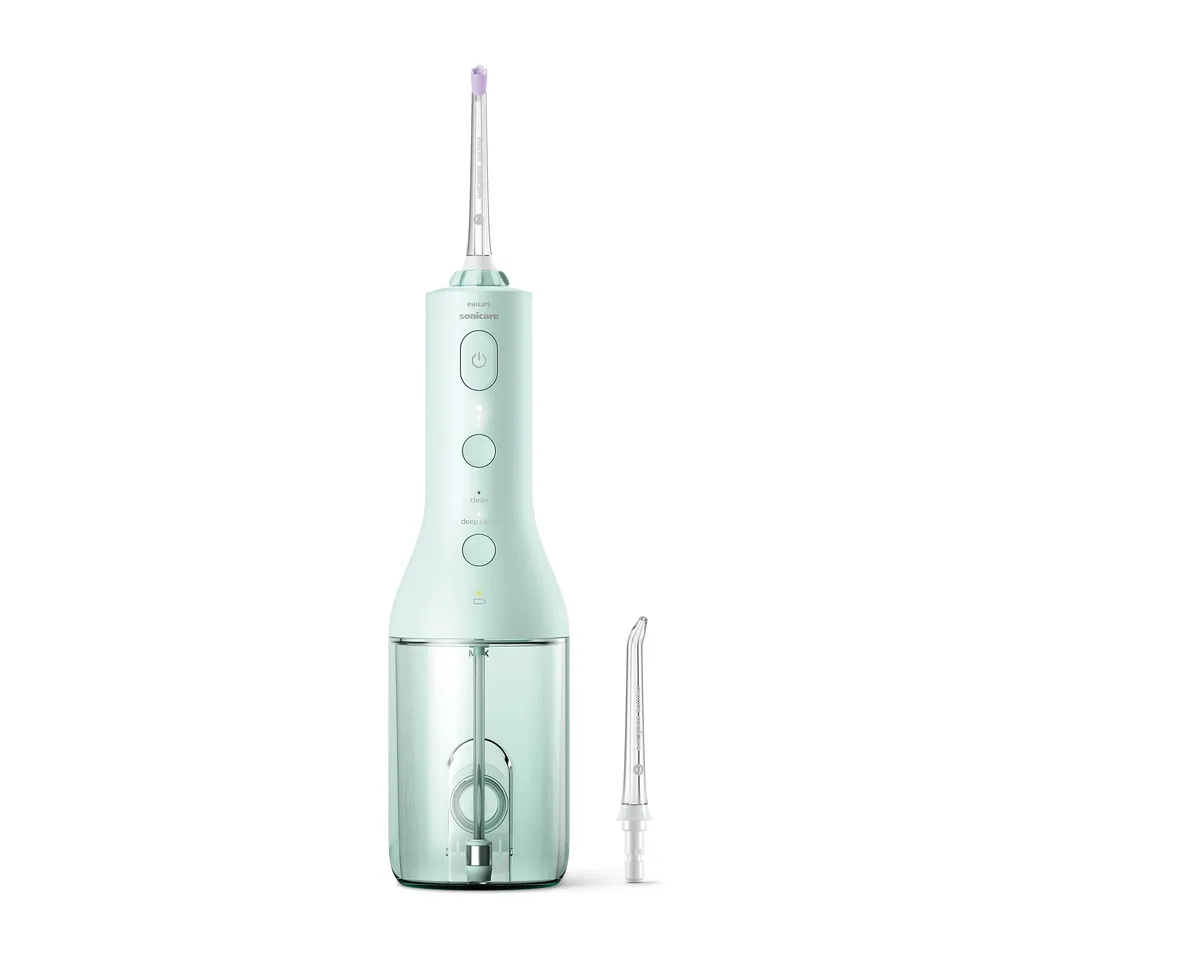 Іригатор Philips Sonicare Flosser 3000 портативний 2 насадки