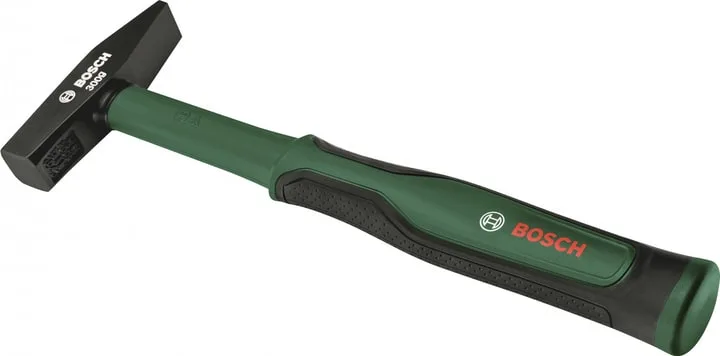 Молоток слюсарний Bosch 300 г, 30 см, з руків'ям зі скловолокна.