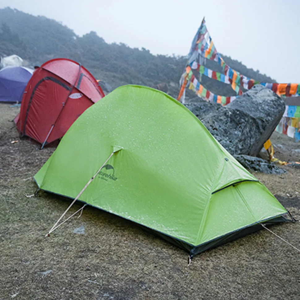 Намет надлегкий Naturehike поліестер 270х90х105 см зелений