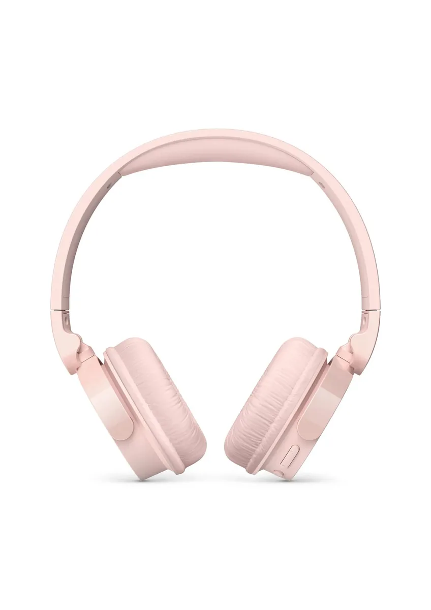 Наушники On-ear Philips TAH4209 BT 5.3, беспроводные, с микрофоном, розовые.