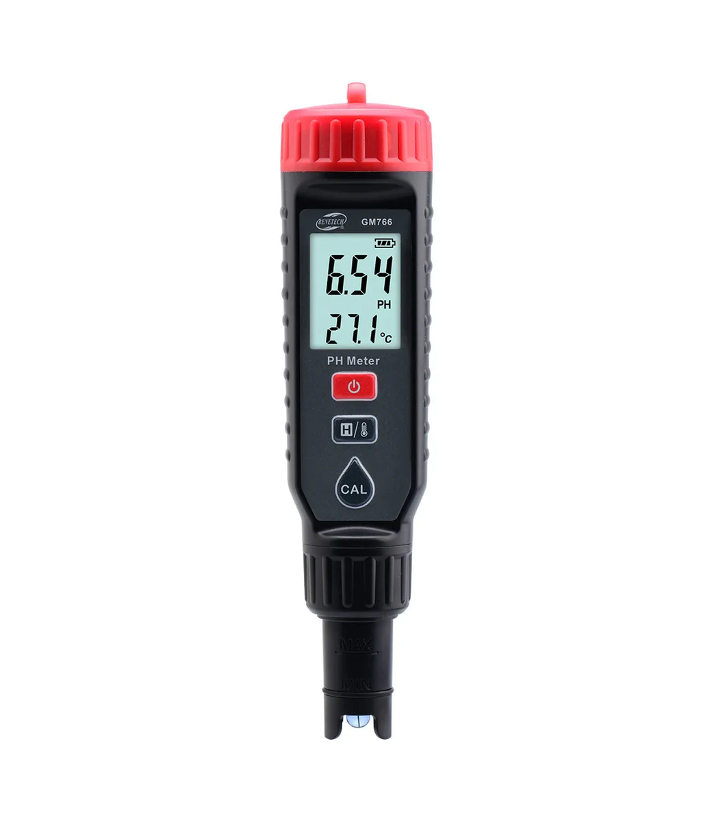 Ph-метр Benetech GM766 0-14 pH портативний пластиковий 190х43х43 мм LCD