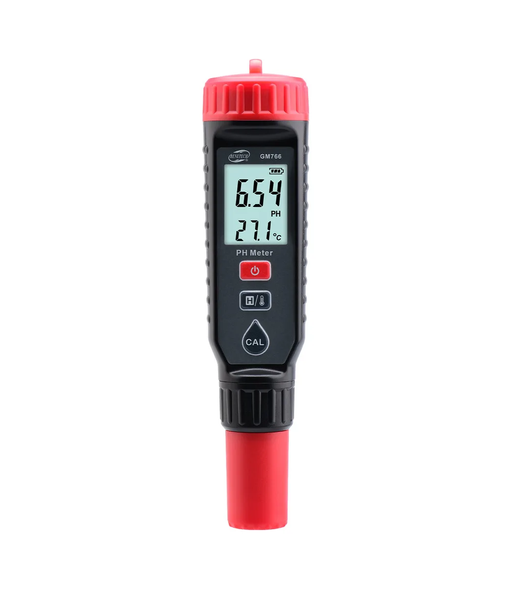 Ph-метр Benetech GM766 0-14 pH портативний пластиковий 190х43х43 мм LCD