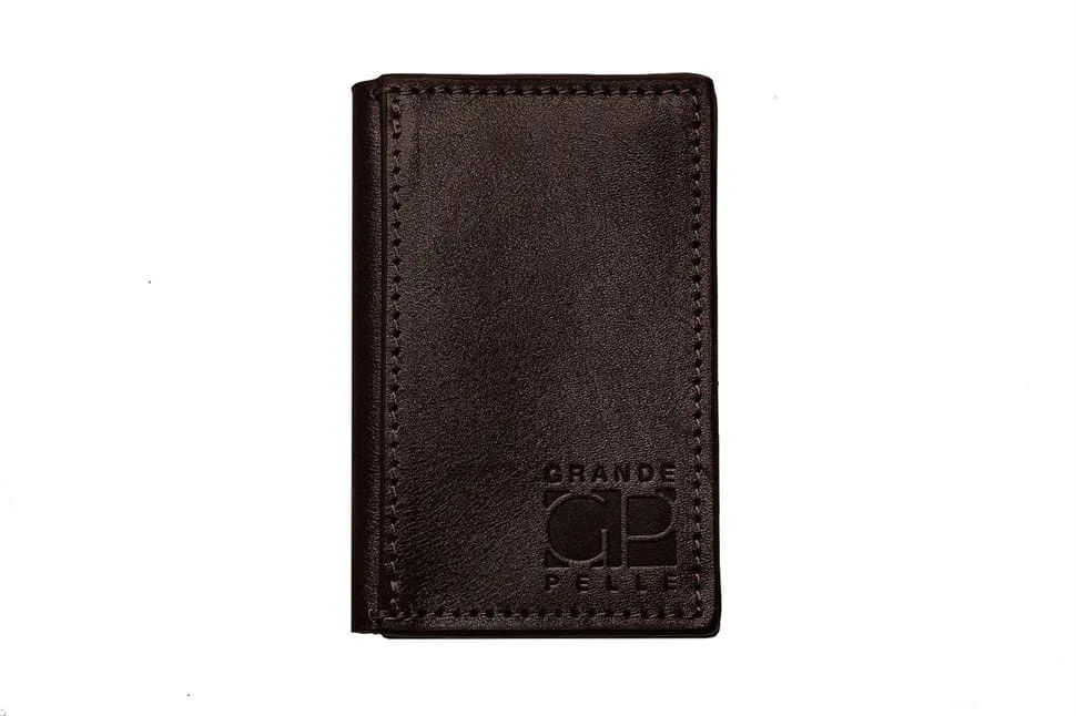 Картхолдер візитниця CardCase Cartolina коричневий для документів та карт, візитниця для бізнесу.