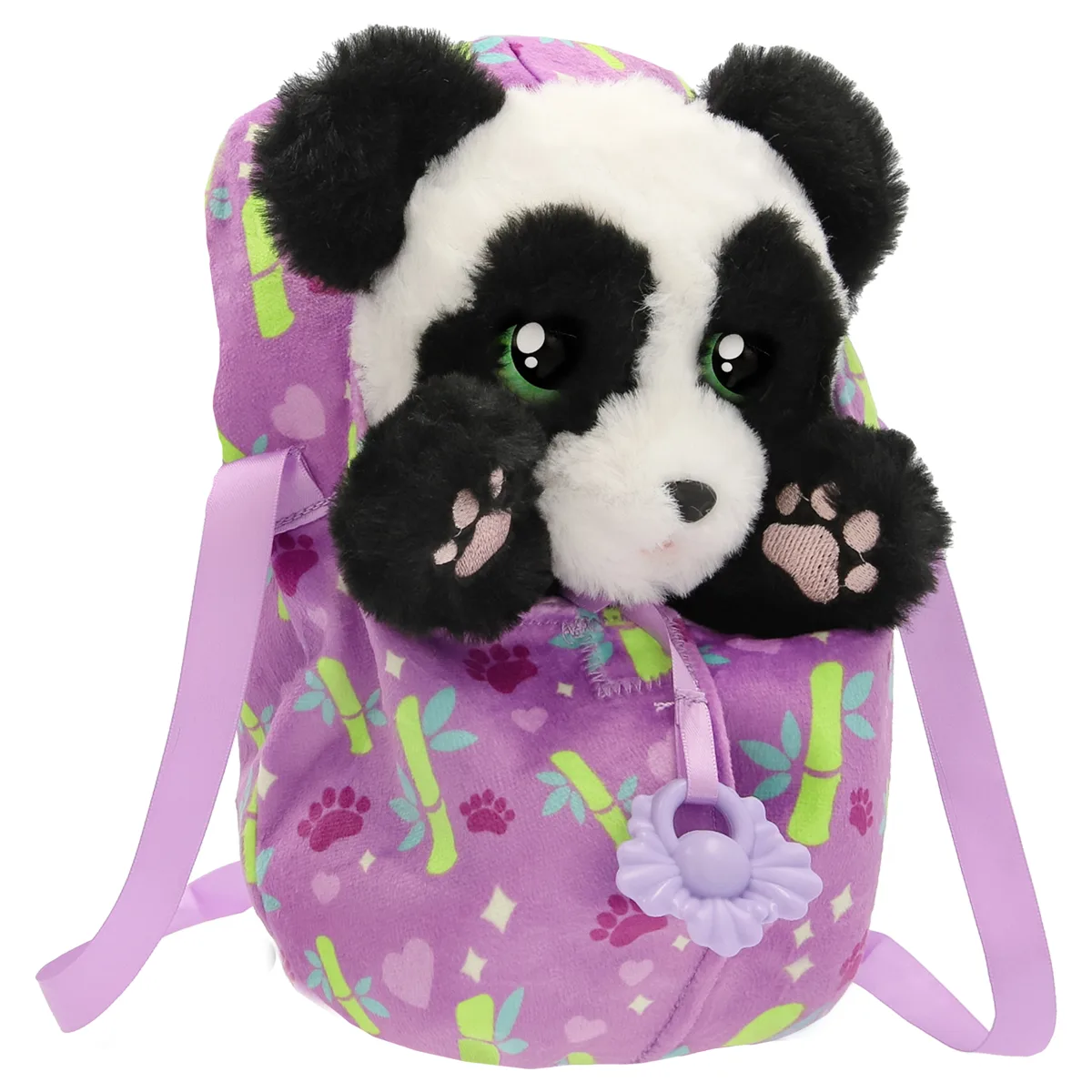 Інтерактивна іграшка Baby Paws текстильна 21,7х19х14,1 см Малюк Панда