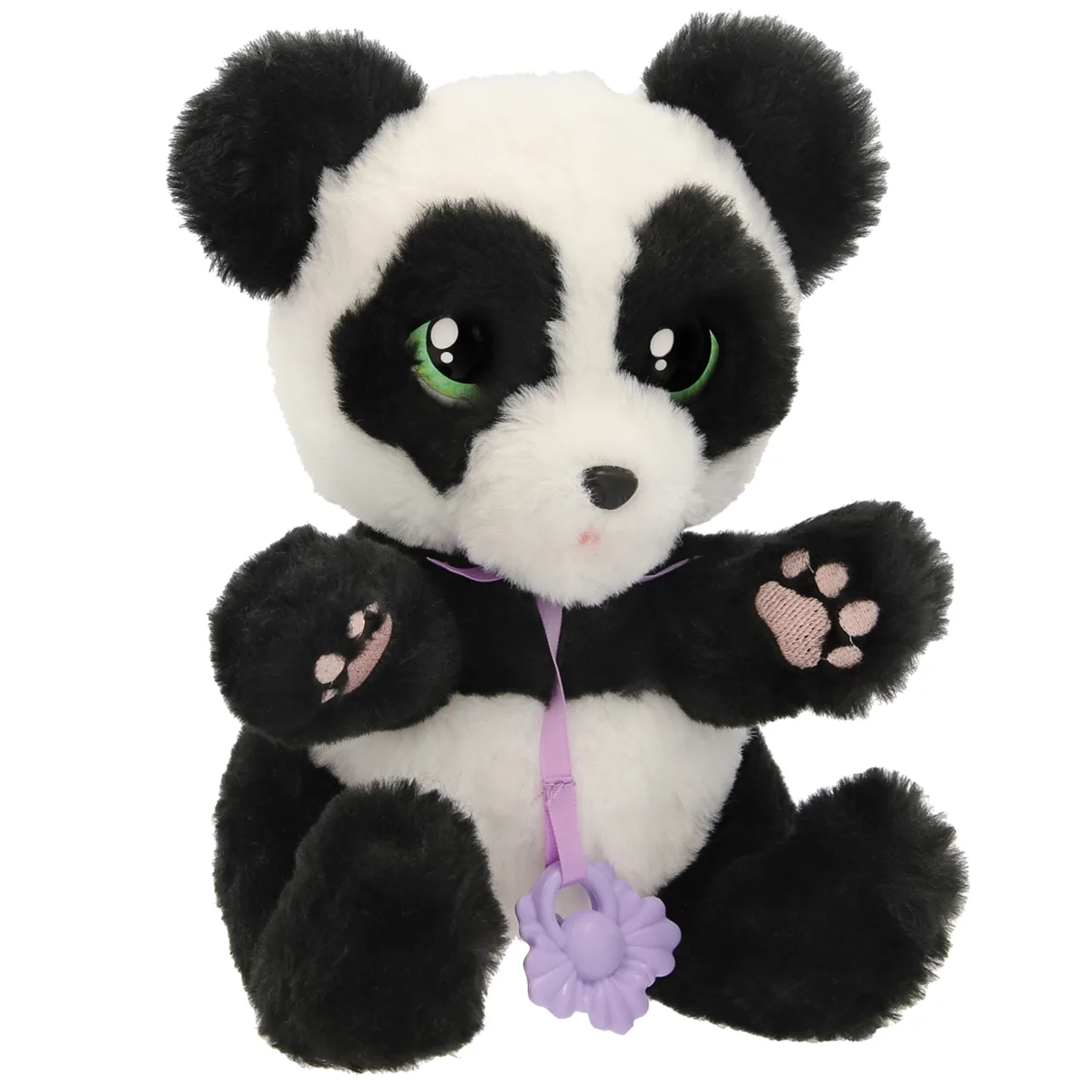 Інтерактивна іграшка Baby Paws текстильна 21,7х19х14,1 см Малюк Панда
