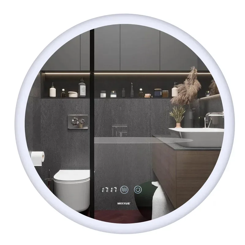 Дзеркало настінне LED Touch MIXXUS PLAIN MC10-60 60 см безмідне біле 6000K