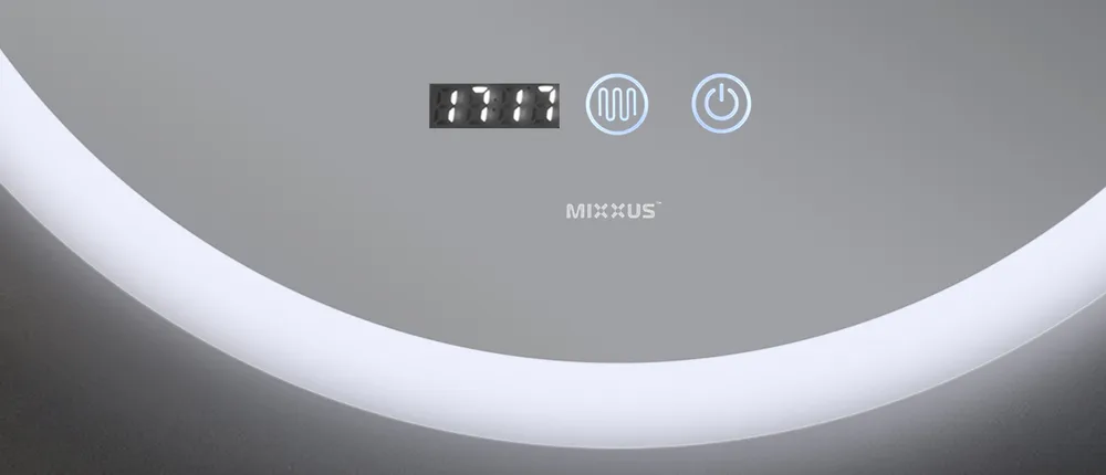 Дзеркало настінне LED Touch MIXXUS PLAIN MC10-60 60 см безмідне біле 6000K