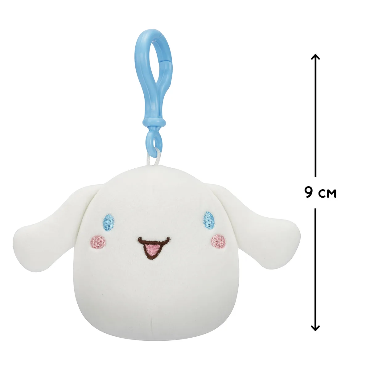М'яка іграшка Squishmallows поліестер 9 см біла