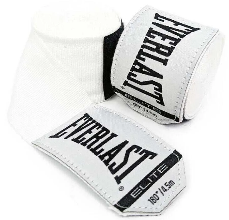 Бинти Everlast нейлон 180 см белый унисекс