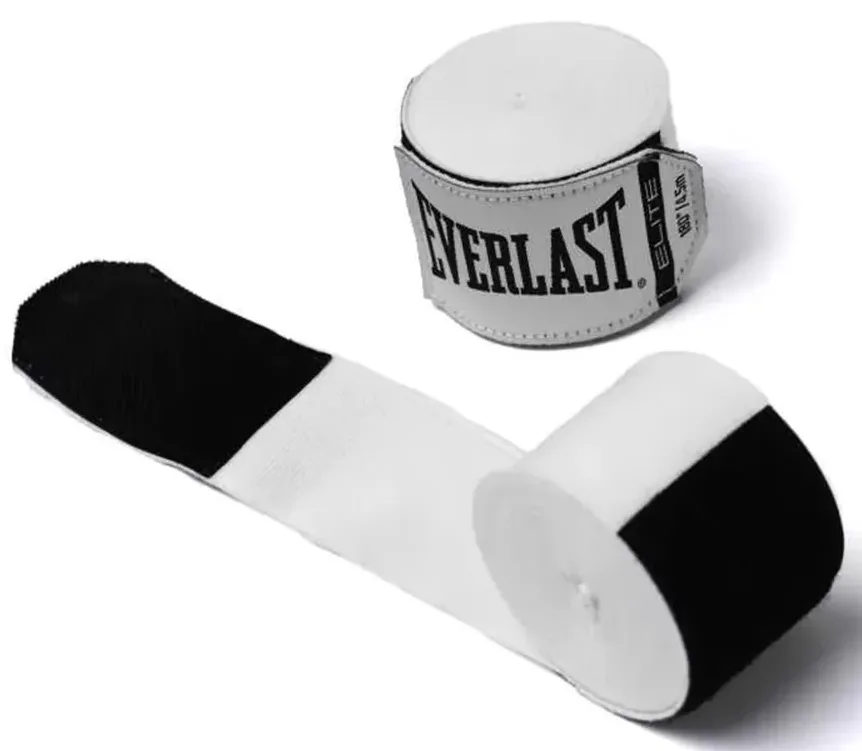 Бинти Everlast нейлон 180 см білий унісекс