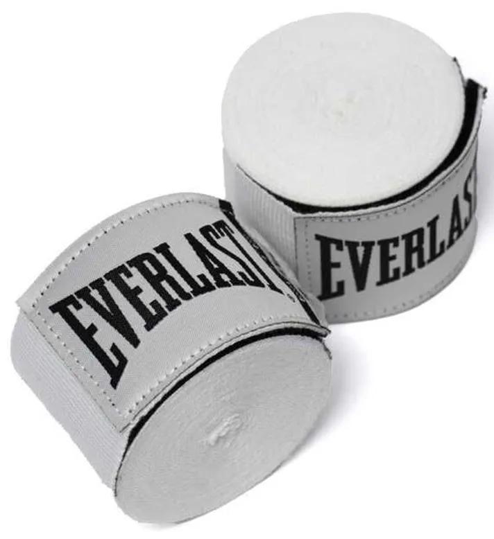 Бинти Everlast нейлон 180 см білий унісекс