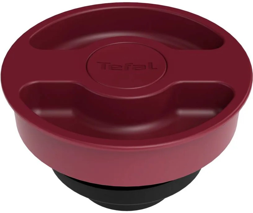 Термоглечик Tefal стеклянный 1л бордовый с двойными стенками герметичный