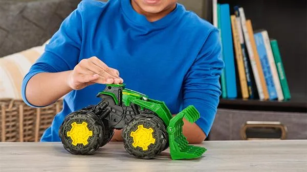 Трактор John Deere Kids пластик 30х17х18 см зеленый желтый черный