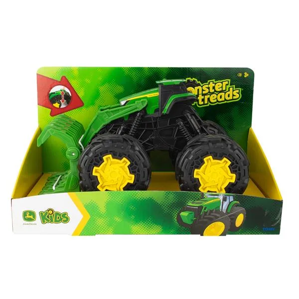 Трактор John Deere Kids пластик 30х17х18 см зеленый желтый черный