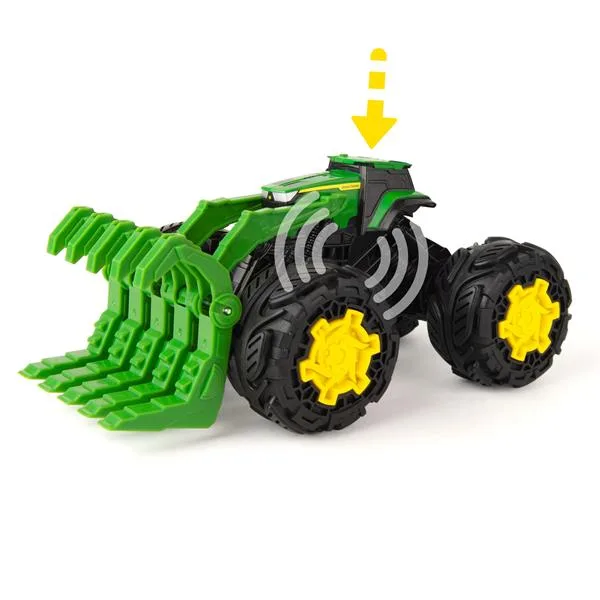 Трактор John Deere Kids пластик 30х17х18 см зеленый желтый черный