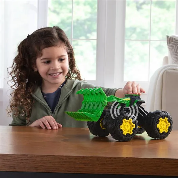 Трактор John Deere Kids пластик 30х17х18 см зеленый желтый черный