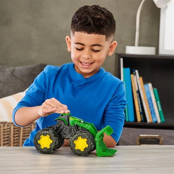 Трактор John Deere Kids пластик 30х17х18 см зеленый желтый черный