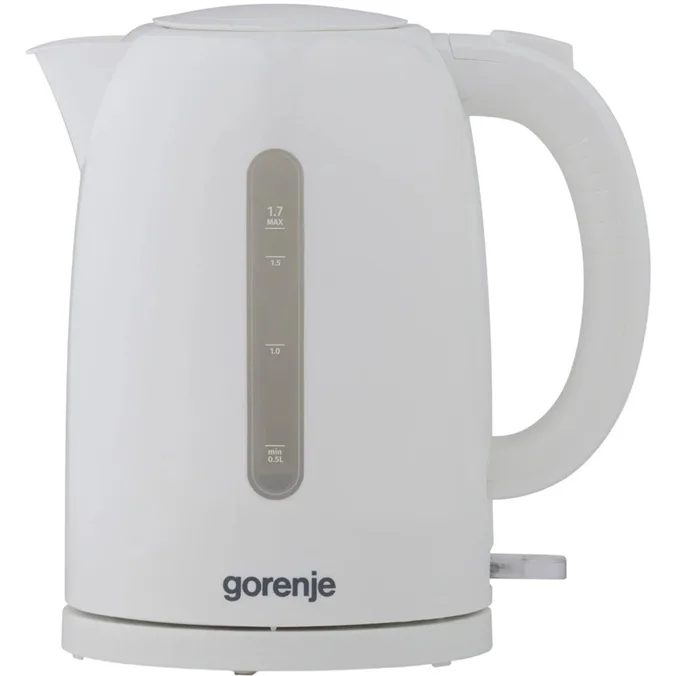 Електрочайник Gorenje пластиковий 1,7 л 2200 Вт білий
