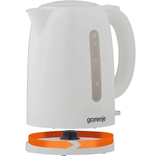 Электрочайник Gorenje пластиковый 1,7 л 2200 Вт белый