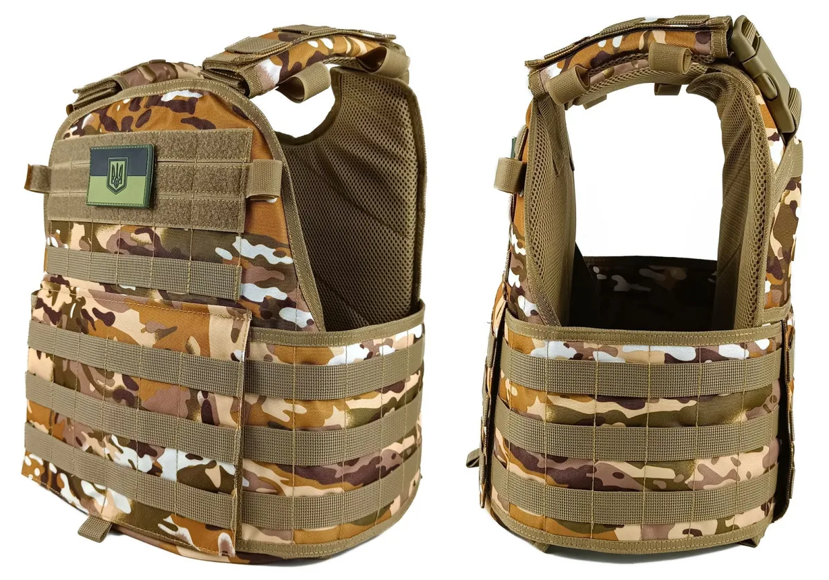 Плитоноска EasyFit Cordura 1050 розмір L Multicam Arid