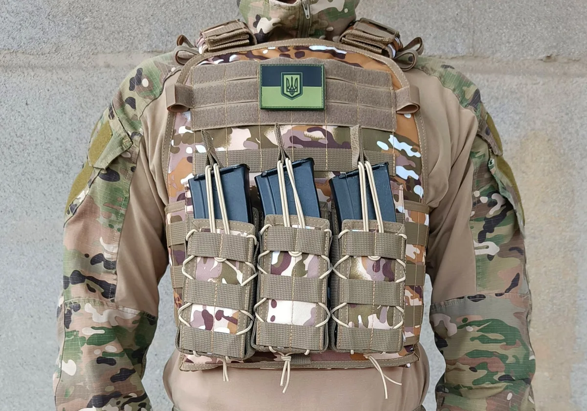 Плитоноска EasyFit Cordura 1050 размер L Multicam Arid