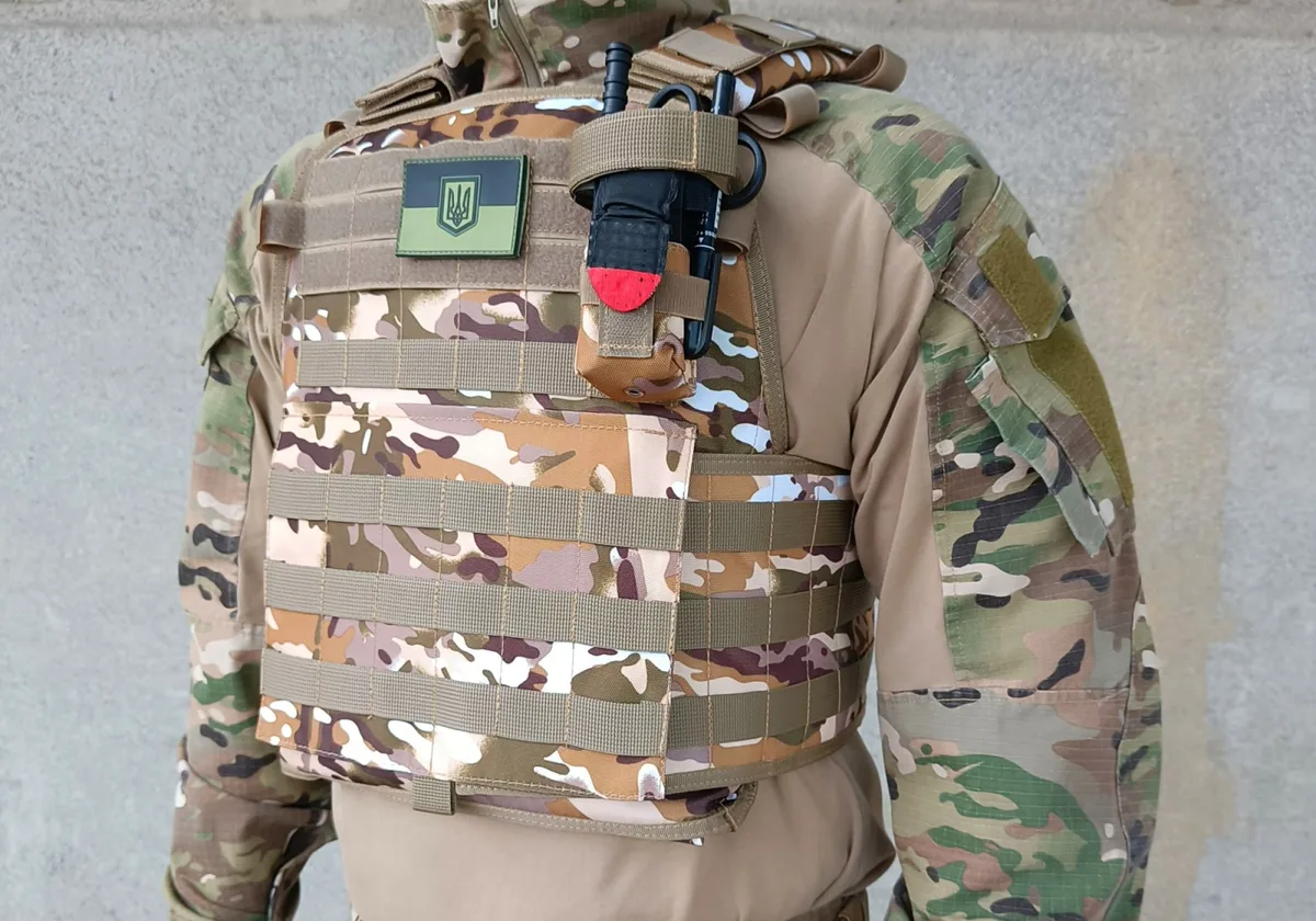Плитоноска EasyFit Cordura 1050 размер L Multicam Arid