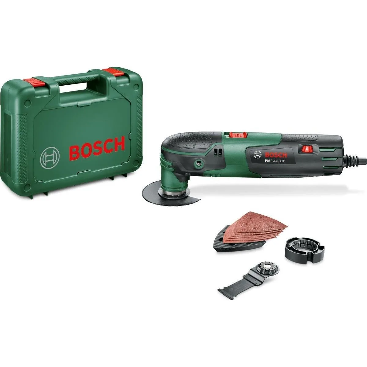 Акумуляторний реноватор Bosch PMF 220 C, 220 Вт, 15000-20000 об/хв, 1.1 кг - універсальний інструмент для ремонту.